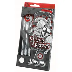 Harrows Darts Stahlspitze Silber PFEILE 3x26gr