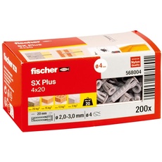 Bild von Spreizdübel SX Plus 4x20, 200er-Pack (568004)