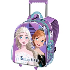 Disney Die Eiskönigin 2 (Frozen 2) Truth-Basic Rucksack mit Trolley, Lila, 31 x 48,5 cm, Kapazität 18,2 L