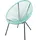 Gartenstuhl Dalida 73 x 73 x 93 cm mint 2 St.