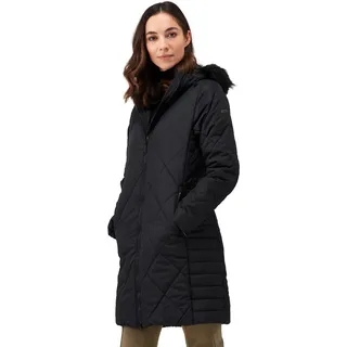 Regatta Fritha II wasserabweisende, isolierte, lange Jacke für Damen, Schwarz