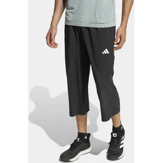 adidas Workout Essentials Flex Woven 3/4 Jogginghose Schwarz 3XL