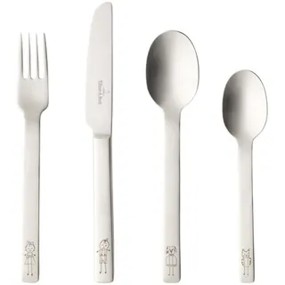 Villeroy & Boch Kinderbesteck Kinderbesteck One 4er Set silber", silber,