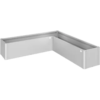 Biohort Belvedere MINI 201 x 201 x 45 cm Silber