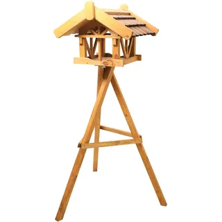 Siena Garden Vogelhaus Theo mit Ständer Maße: 50 x 54 x 41 cm, Kiefer FSC 100%