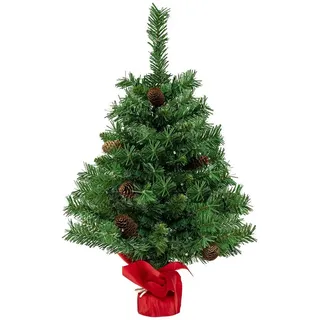 Costway Künstlicher Weihnachtsbaum Grün 64 cm