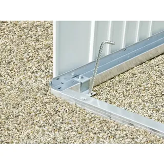 Biohort Bodenrahmen 252 x 212 cm Silberfarben