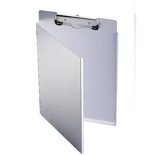 Durable Klemmbrett A4L, silber, mit Klemmfeder Aluminium anti-mikrobakteriell