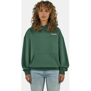 Kapuzensweatshirt PEGADOR "Miravet Oversized Hoodie", Damen, Gr. L, washed solid grün, Sweatware, Obermaterial: 80% Baumwolle, 20% Polyester, bedruckt, oversize normal, Rundhals, Rippbündchen, Sweatshirts Kapuzensweatshirt, Baumwollmischung, oversize