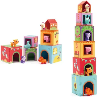 DJECO Faltblö cke Hä user fü r Tiere