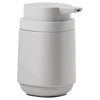 Zone Denmark Time Seifenspender fürs Badezimmer, Pumpspender fürs Bad, Durchm. 8 cm, Höhe 13 cm, 220 ml, Soft Grey (Grau)