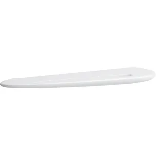 LAUFEN ILBAGNOALESSI Ablage, mit Handtuchschlitz, 630x175x50mm, H8709720000001, Farbe: Weiß