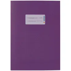 Bild Heftumschlag glatt lila Papier DIN A5