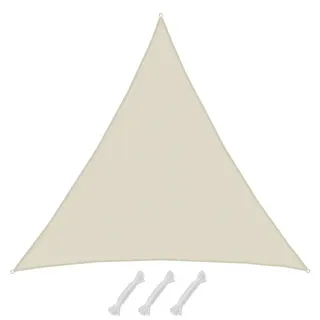 AMANKA Sonnensegel 800/800 cm beige, dreieckig