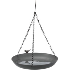 Bild Vogeltränke/-Bad zum Aufhängen, Metall, 2.200 ml/ø 30 cm, grey