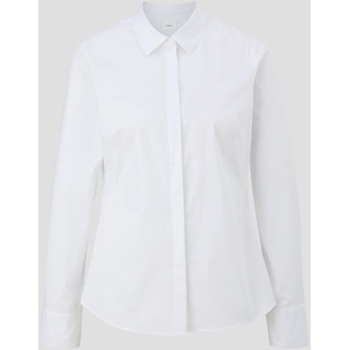 S.Oliver BLACK LABEL Klassische Bluse, mit verdeckter Knopfleiste s.Oliver BLACK LABEL white