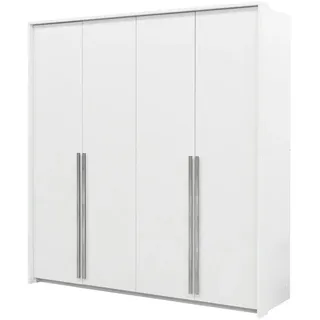 masseno Drehtürenschrank Azir 205 x 217 x 65 cm Weiß