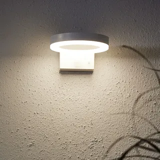 Star Solar Wandleuchte VIDI Weiss ca 16 x 7 cm - Weiß