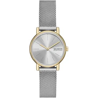 Skagen Damenuhr Signatur Lille 2-Zeiger-Werk Edelstahl goldfarben, SKW3153SET