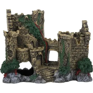 Harz Vintage Western Castle Ornamente Landschaftsdekoration für Aquarium