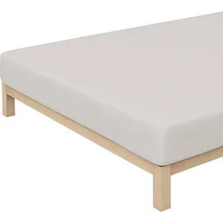 Premium Baumwolle 140 x 200 - 160 x 220 cm gray light