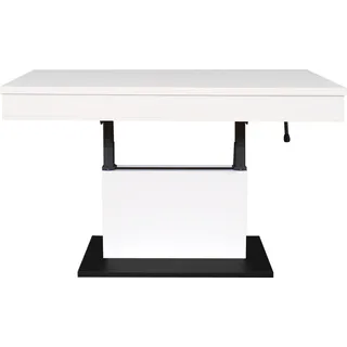 Mäusbacher Lift Couchtisch Weiß 110 x 58 x 60 cm