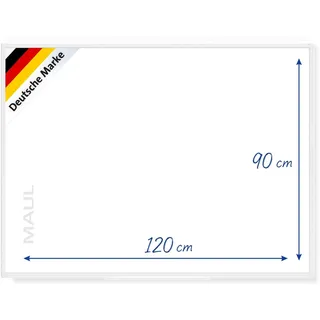 Maul Whiteboard MAULprimo 120,0 x 90,6 cm weiß kunststoffbeschichteter Stahl