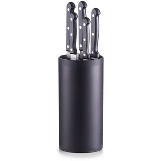 Zeller Messerblock 6-tlg. schwarz