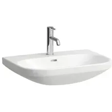 Laufen Lua Waschtisch, 1 Hahnloch, mit Überlauf, 650x460mm, H811086, Farbe: Pergamon