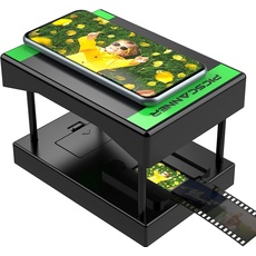 Mobile Film Scanner 35mm, Positiv- und Negativ-Diascanner, Dias und Negative zu Hause mit dem eigenen Smartphone digitalisieren, Dias selbst digitalisieren