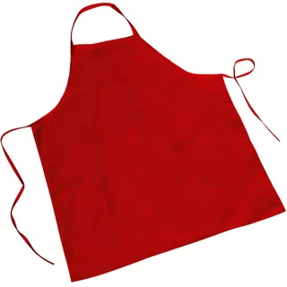 MISEMIYA Schürze ohne Tasche 70mm x 90mm rot