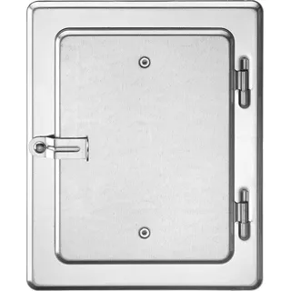 Upmann Kamintür K10/4 verzinkt 12x18 mit Vierkantverschluss