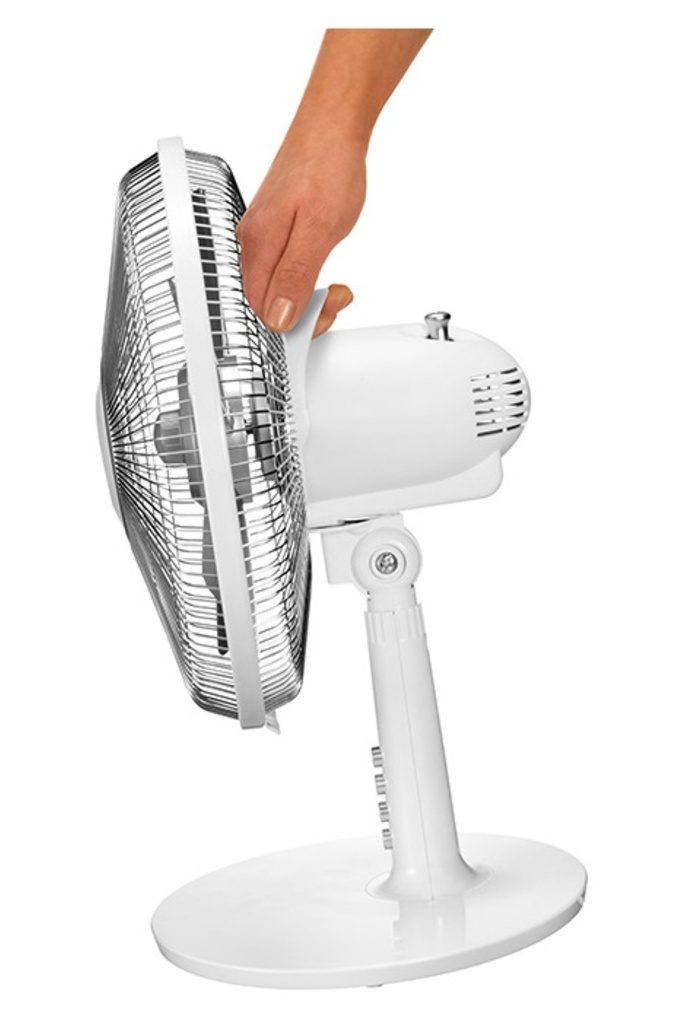 Bild von Silverline 30 cm Tischventilator weiß