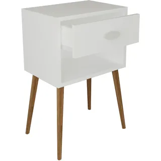 VCM Nachtschrank Beistelltisch Nachttisch Maße ca. H. 70 x B. 45 x T. 30 cm - Singol XL