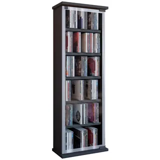 VCM CD-Regal 31 x 0 x 0 cm Schwarz