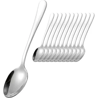 Esmeyer Kaffeelöffel-Set 12 St. Edelstahl 18/0 Silber