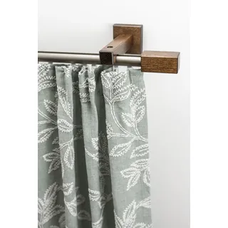 GARESA Gardinenschiene Cubus 1-läufig Ø 0 mm 340 cm Braun