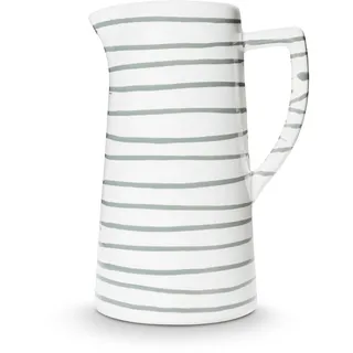 Gmundner Keramik Wasserkrug 1.2 Liter Graugeflammt