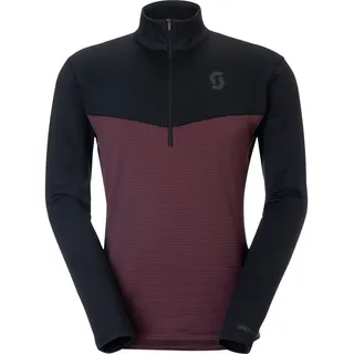 Scott Defined Light Pullover Rot / Schwarz S