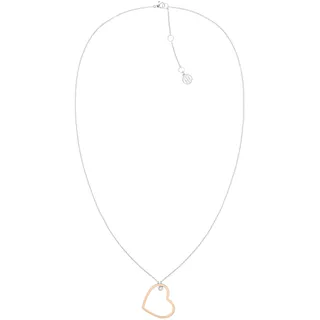 Tommy Hilfiger Jewelry Halskette für Damen aus Edelstahl mit einem Herz-Anhänger - 2780759