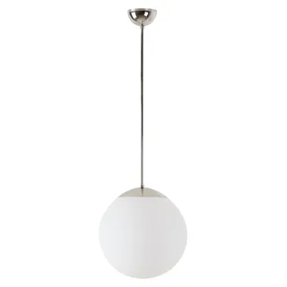 OSMONT ADR60064 ADRIA P2 Hängeleuchte aus poliertem Edelstahl, weiß, Schutzart IP40, 3000 K, 20 W LED, DALI
