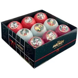 Disney Christbaumkugel-Set , Multicolor , Kunststoff , 24 cm , Dekoration, Weihnachtsdekoration, Christbaumschmuck, Christbaumkugeln