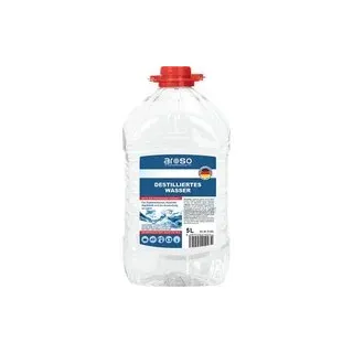 Aroso 21023 Destilliertes Wasser 5.0 Liter Destilliertes Wasser