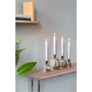 Fink Kerzenständer »HILARA, Leuchter«, silberfarben