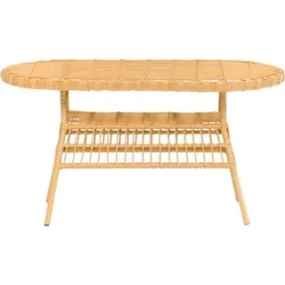Esstisch GartenMöbel Rattan Terrasse Balkon Luxus Design Modern Hochwertiges Lux