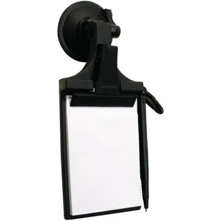 HP Autozubehör 19110 Dokumenten-Klemmbrett 220 mm x 95 mm x 45 mm mit Saugnapf, für Frontscheibe