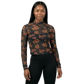 Santa Cruz Top Poppy Mesh Poppy Langarm-t-shirt - Print - L