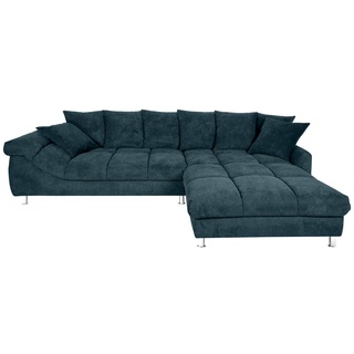 CARRYHOME Ecksofa Petrol, - 337x228 cm,