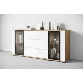 Home Affaire Sideboard 150 x 70 x 39,5 cm weiß