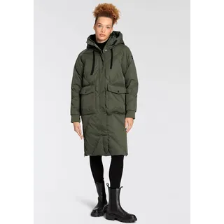 Polarino Daunenmantel, im Oversize-Fit, wasserabweisend, atmungsaktiv & isolierend Polarino Dark green 34